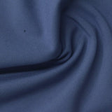 Brushed Polyester Stretch Sateen Fabric, 230 gsm, 150 cm — Navy — photo 1