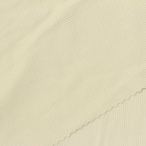 Nylon Stretch Rib Knit Fabric, 140 gsm, 160 cm — Beige