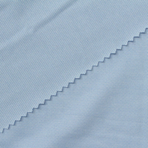 Viscose Polyester Mesh Fabric, 120 gsm, 160 cm — Blue