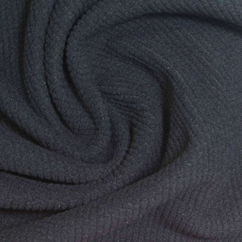 Plaid 100% Polyester Fleece Fabric, 240 gsm, 150 cm — Grey