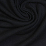 Viscose Stretch French Terry Fabric, 280 gsm, 157 cm — Black — photo 1