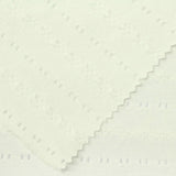 Off-White Small-Eyelet Jacquard, Poly-Viscose — photo 1