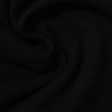 Velvet Fabric, 362 gsm, 165 cm — Black — photo 1