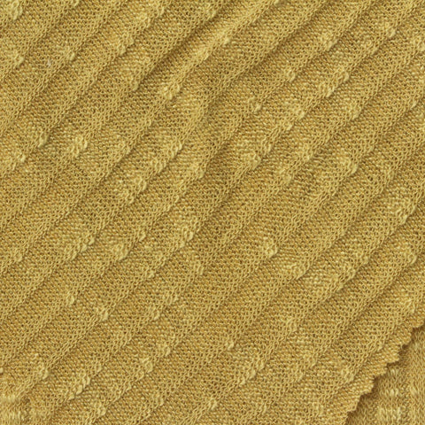 Khaki Textured-Dot Rib Knit, Poly-Viscose