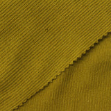 Cotton Stretch Rib Knit Fabric, 180 gsm, 155 cm — Khaki — photo 1