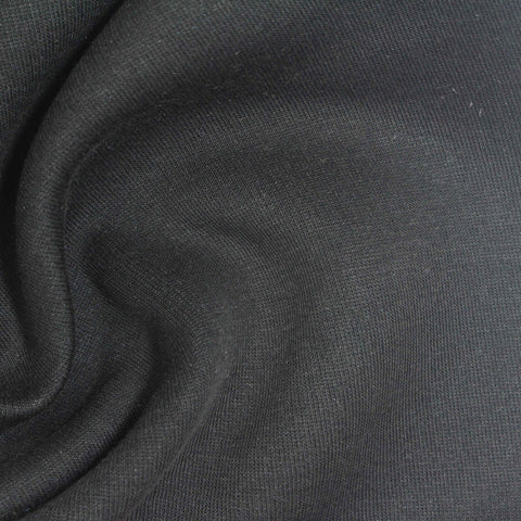 Cotton Polyester Scuba Knit Fabric, 330 gsm, 190 cm — Grey