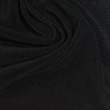 Jacquard Knit Fabric, 225 gsm, 140 cm — Black — photo 1