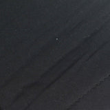 Cotton Stretch Jersey Knit Fabric, 220 gsm, 185 cm — Black — photo 1