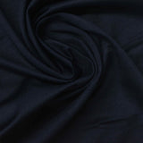 Polyester Stretch Milk Silk Knit Fabric, 138 gsm, 168 cm — Navy — photo 1