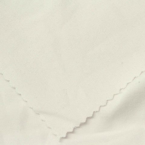 Viscose Nylon Stretch Ponte Knit Fabric, 320 gsm, 160 cm — Beige