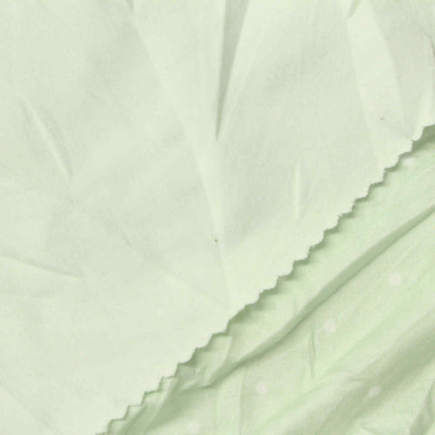 White Dots Milk Silk Knit, Polyester, 180 gsm