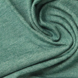 Green Horizontal-Stripe Jersey Knit, Cotton-Poly, 180 gsm — photo 1
