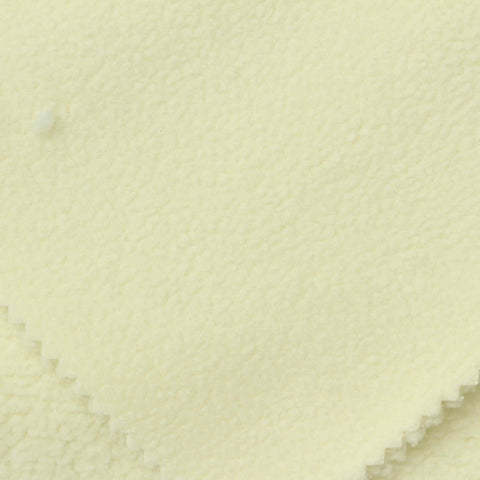 Yellow Textured Sherpa Fleece, Polyester