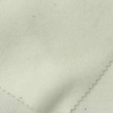 Brushed 100% Polyester French Terry Fabric, 187 gsm, 169 cm — White — photo 1