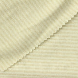 Striped Polyester Viscose Stretch Chunky Knit Fabric, 210 gsm, 165 cm — Beige — photo 1