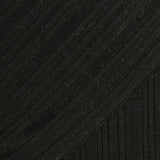 Tencel Lyocell Stretch Rib Knit Fabric, 290 gsm, 140 cm — Black — photo 1