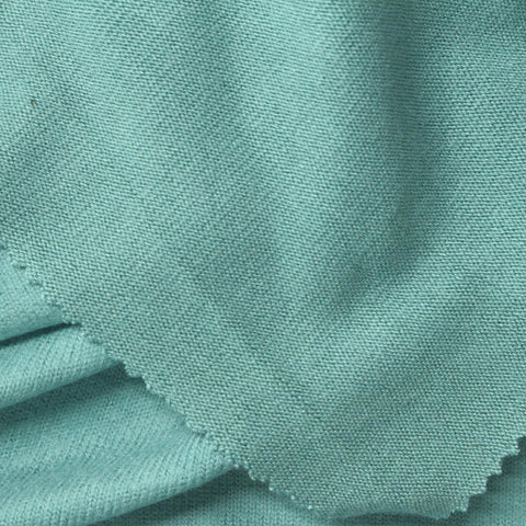 Viscose Stretch Chunky Knit Fabric, 320 gsm, 180 cm — Blue