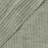 Polyester Viscose Stretch Waffle Knit Fabric, 170 gsm — Grey — photo 1