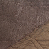 Brown Diamond Jacquard, Polyester, 380 gsm — photo 1