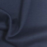 Polyester Viscose Stretch Knit Fabric, 285 gsm, 155 cm — Navy — photo 1
