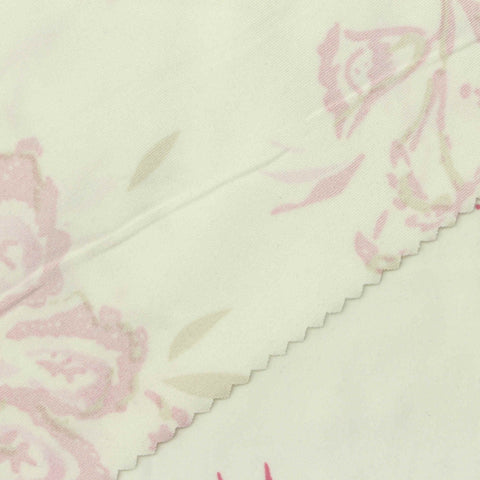 Pink Floral Jersey Knit, Polyester, 200 gsm, 160 cm