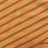 Orange Horizontal-Stripe Rib Knit, Viscose-Nylon, 130 gsm, 160 cm — photo 1