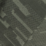 Dark Grey Horizontal-Stripe Jersey Knit, Polyester, 180 gsm, 160 cm — photo 1