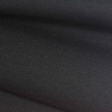 Polyester Viscose Stretch Scuba Knit Fabric, 320 gsm, 160 cm — Black — photo 1