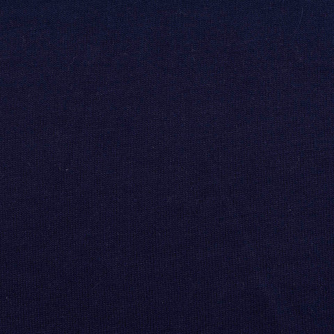 Polyester Viscose Jersey Knit Fabric, 128 gsm — Navy
