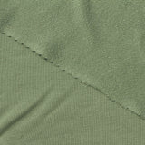 Cotton Stretch French Terry Fabric, 200 gsm, 162 cm — Green — photo 1