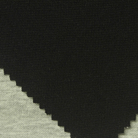 Heathered Grey Marl Scuba Knit, Poly-Cotton