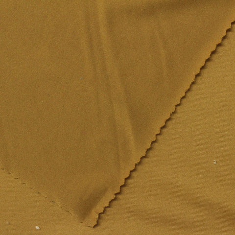 Brushed 100% Stretch Jersey Knit Fabric, 160 gsm — Khaki