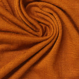 Jacquard Pointelle Knit Fabric, 175 gsm, 170 cm — Orange — photo 1
