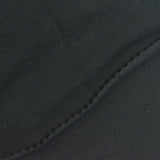 100% Cotton Jersey Knit Fabric, 145 gsm, 158 cm — Black — photo 1