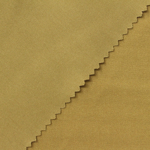Polyester Stretch Bengaline Fabric, 270 gsm — Khaki