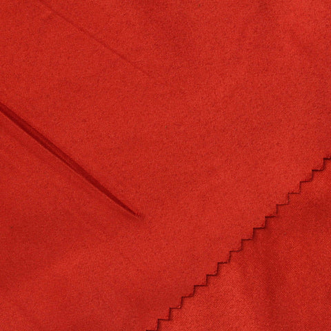 100% Polyester Faux Suede Fabric, 150 gsm, 145 cm — Red