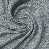 Dark Blue-Grey Marl Chunky Knit, Polyester — photo 1
