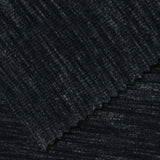 Dark Grey Marl Rib Knit, Cotton, 270 gsm — photo 1