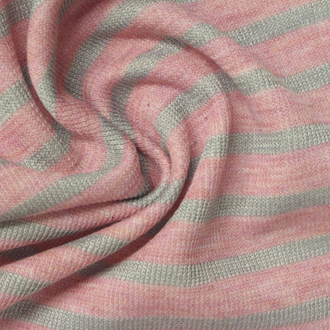 Polyester Stretch Rib Knit Fabric, 240 gsm, 185 cm — Multi