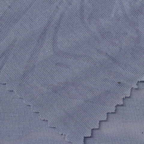 Polyester Viscose Knit Fabric, 137 gsm — Blue