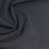 Polyester Nylon Stretch Ponte Knit Fabric, 345 gsm, 165 cm — Navy — photo 1