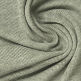 Green Heather Jersey Knit, Poly-Viscose, 215 gsm — photo 1