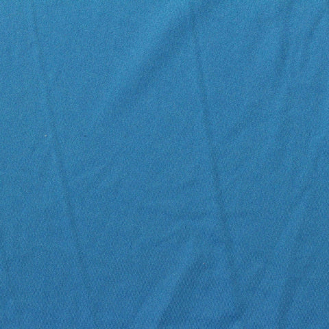 Polyester Stretch Milk Silk Knit Fabric, 175 gsm, 165 cm — Blue
