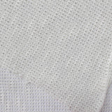 Polyester Viscose Chunky Knit Fabric, 140 gsm, 150 cm — White — photo 1