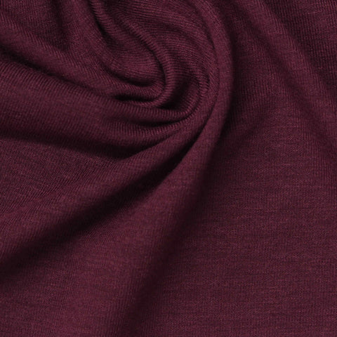 Polyester Tencel Lyocell Stretch Jersey Knit Fabric, 190 gsm, 153 cm — Purple