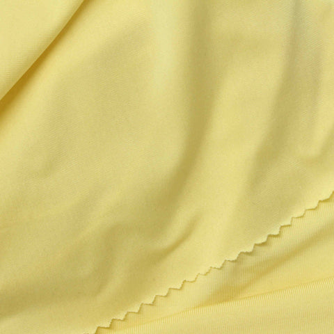Tencel Lyocell Stretch Jersey Knit Fabric, 200 gsm, 170 cm — Yellow