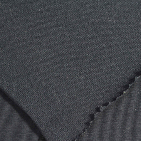Cotton Stretch Jersey Knit Fabric, 170 gsm, 160 cm — Navy