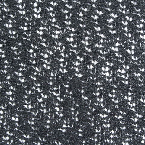 Dark Grey Marl Chunky Knit, 190 gsm