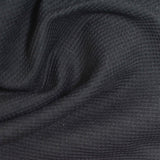 Dark Grey Marl Waffle Knit, Polyester, 240 gsm, 186 cm — photo 1