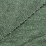 Green Heathered-Marl Chunky Knit, Viscose-Poly, 188 gsm — photo 1